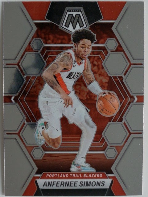2022-23 Panini Mosaic Basketball Anfernee Simons #11