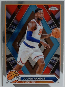2023-24 Topps Chrome Basketball Julius Randle #129