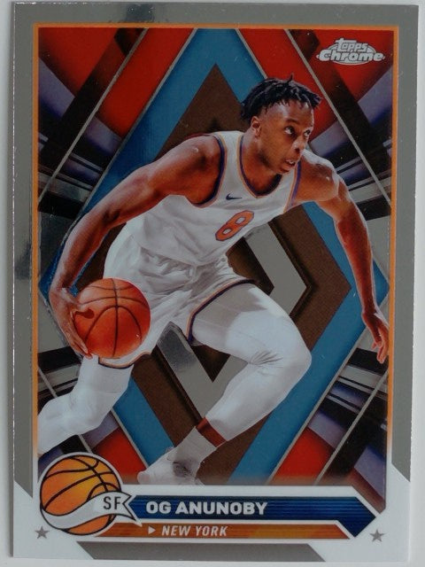 2023-24 Topps Chrome Basketball OG Anunoby #123