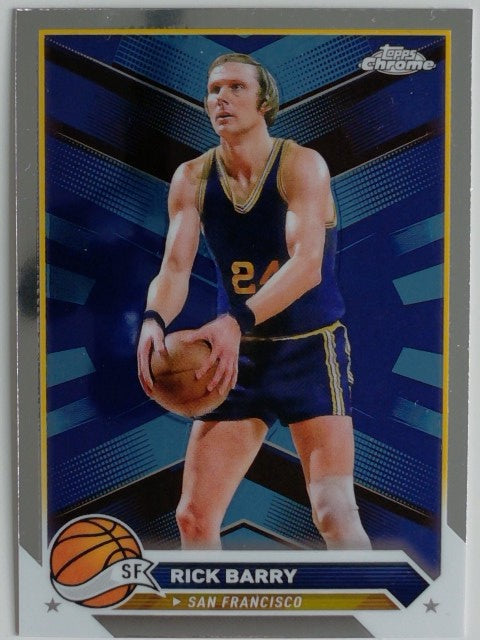 2023-24 Topps Chrome Basketball Rick Barry #193