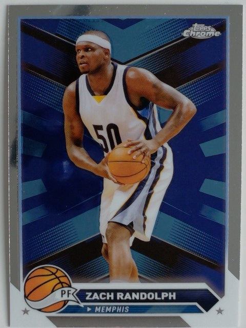 2023-24 Topps Chrome Basketball Zach Randolph #118