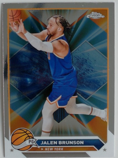 2023-24 Topps Chrome Basketball Jalen Brunson #11