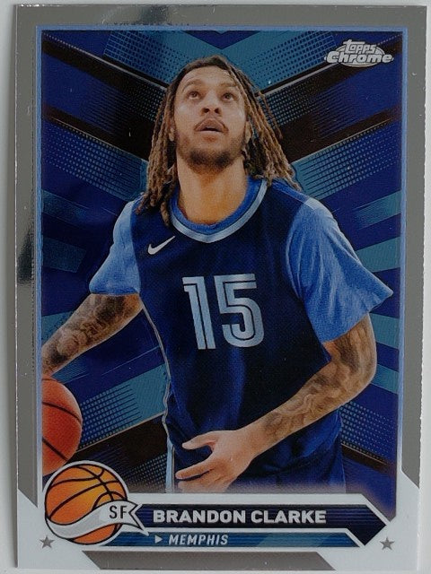 2023-24 Topps Chrome Basketball Brandon Clarke #142