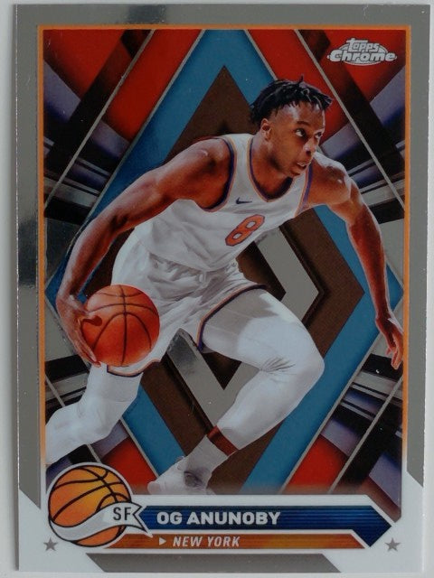 2023-24 Topps Chrome Basketball OG Anunoby #123