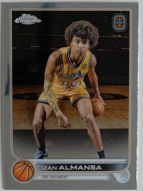 2022-23 Topps Chrome Overtime Elite Basketball Izan Almansa #64
