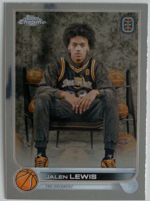 2022-23 Topps Chrome Overtime Elite Basketball Jalen Lewis #26