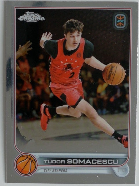 2022-23 Topps Chrome Overtime Elite Basketball Tudor Somacescu #98