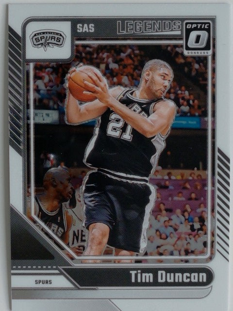 2024-25 Donruss Optic Basketball Tim Duncan #248