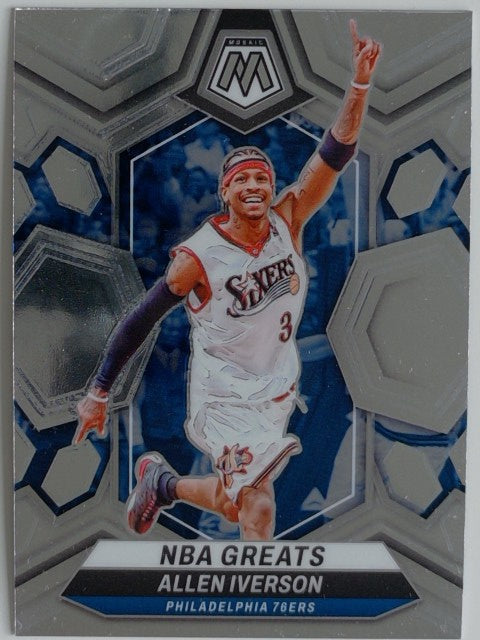 2023-24 Panini Mosaic Basketball Allen Iverson #300
