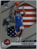 2020-21 Panini Mosaic Basketball Tyrese Maxey #259