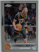2022-23 Topps Chrome Overtime Elite Basketball Kanaan Carlyle #95 RC
