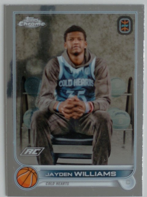 2022-23 Topps Chrome Overtime Elite Basketball Jayden Williams #29 RC