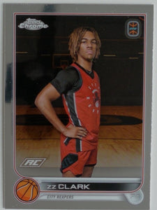 2022-23 Topps Chrome Overtime Elite Basketball ZZ Clark #24 RC