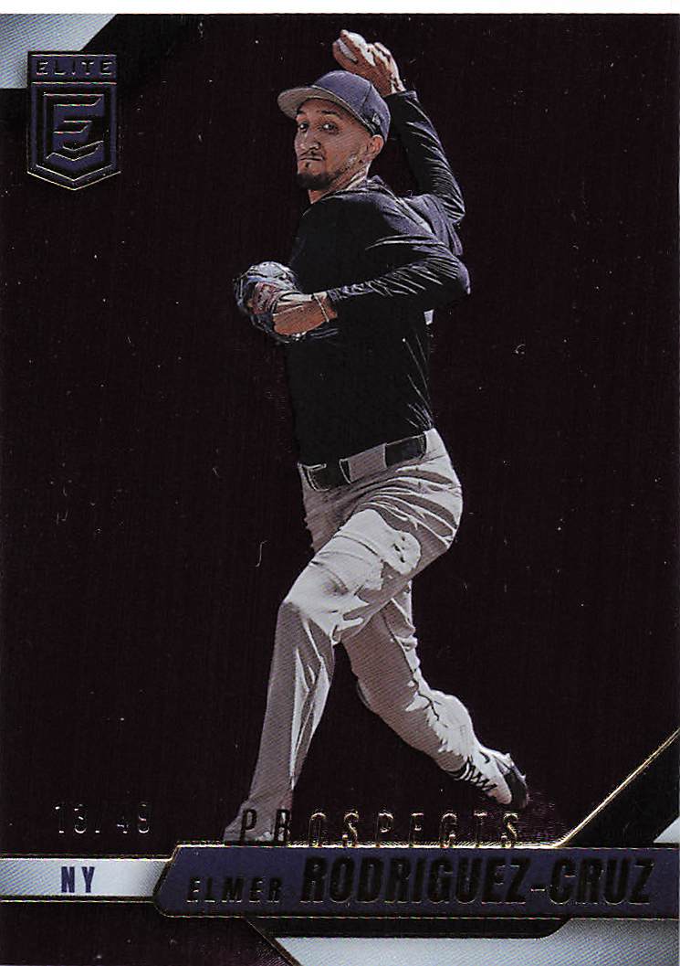 2026 Donruss Elite Baseball Purple 13/49 Elmer Rodriguez #111