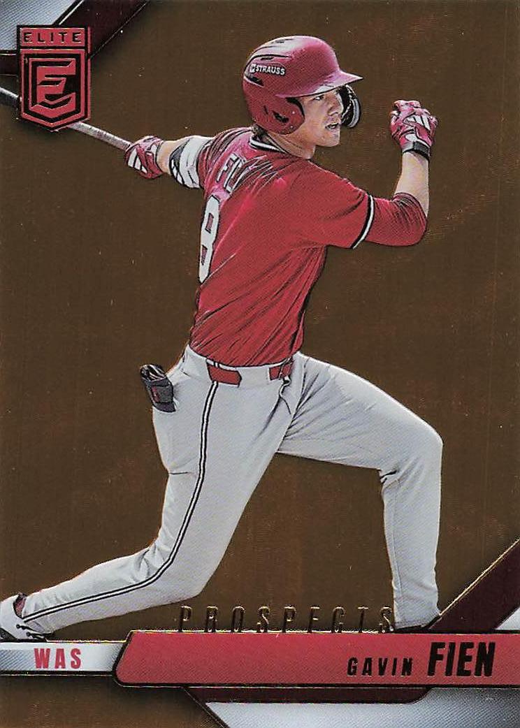 2026 Donruss Elite Baseball Orange Gavin Fien #120