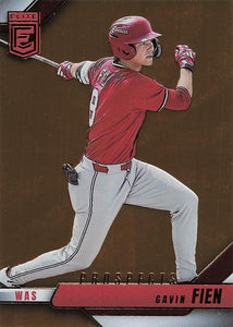 2026 Donruss Elite Baseball Orange Gavin Fien #120