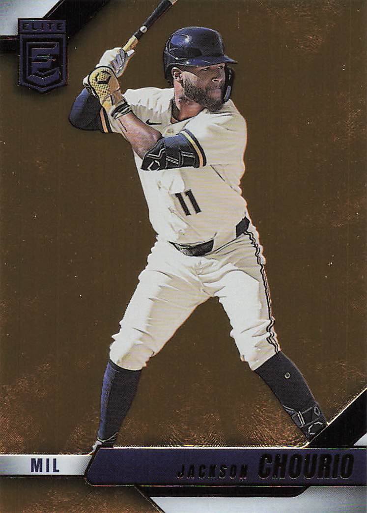 2026 Donruss Elite Baseball Orange Jackson Chourio #57