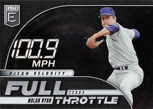 2026 Donruss Elite Baseball Full Throttle Nolan Ryan #1