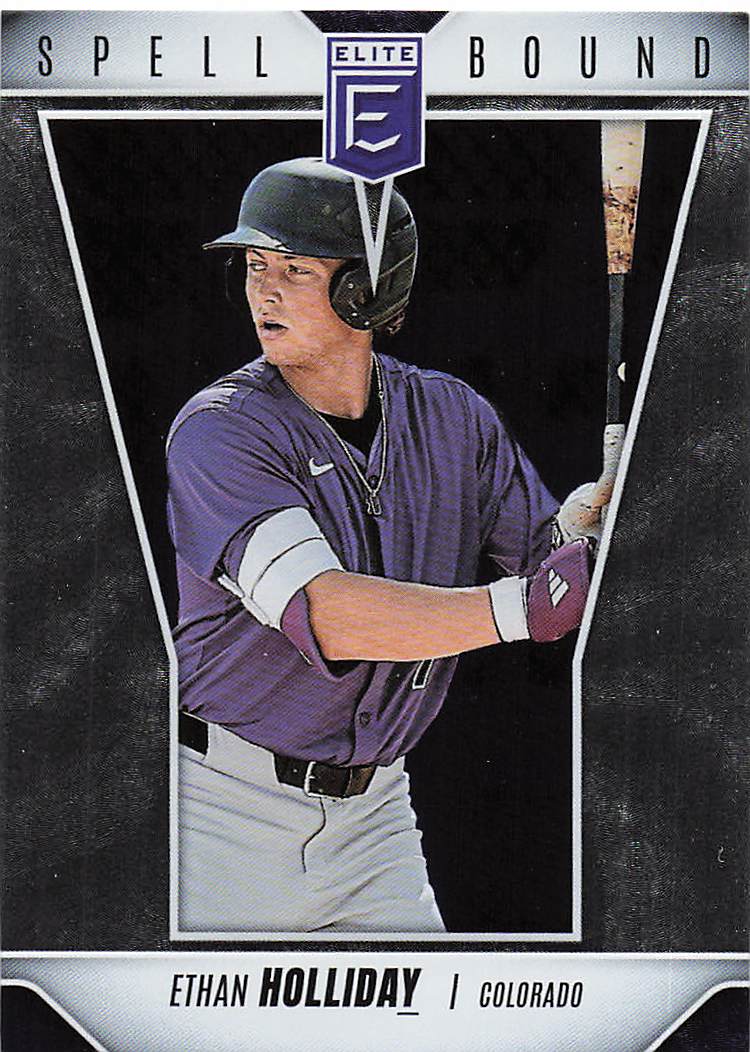 2026 Donruss Elite Baseball Spellbound Ethan Holliday #40
