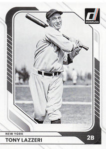 2026 Donruss Baseball Tony Lazzeri #95