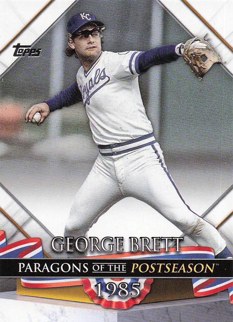 2022 Topps Update Baseball Paragons of the Postseason George Brett #PP-6