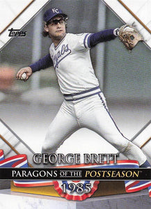 2022 Topps Update Baseball Paragons of the Postseason George Brett #PP-6