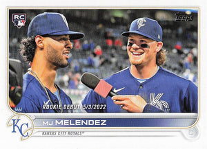 2022 Topps Update Baseball MJ Melendez #US73