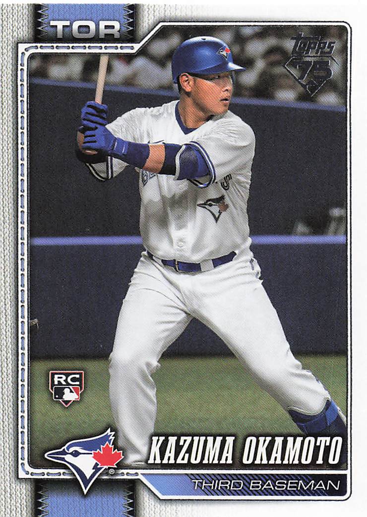 2026 Topps Baseball Kazuma Okamoto #443 RC