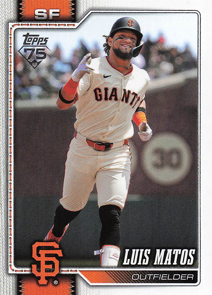 2026 Topps Baseball Luis Matos #693