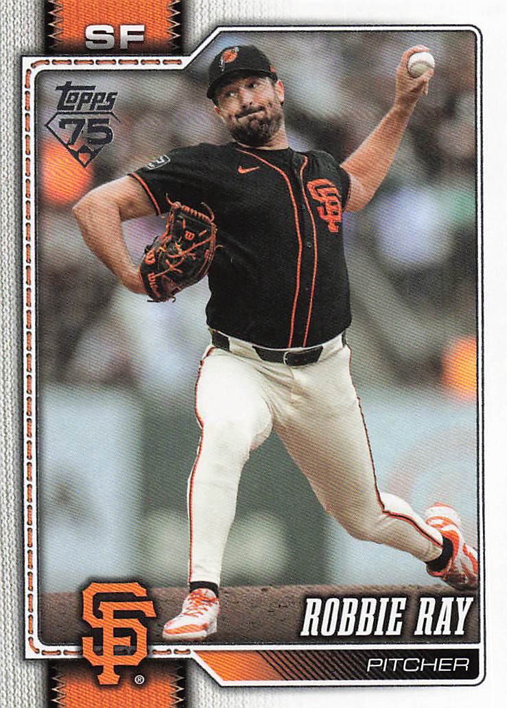 2026 Topps Baseball Robbie Ray #367