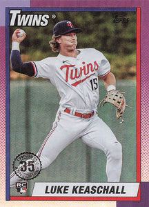 2025 Topps Update Baseball 1990 Topps Luke Keaschall #U90-1