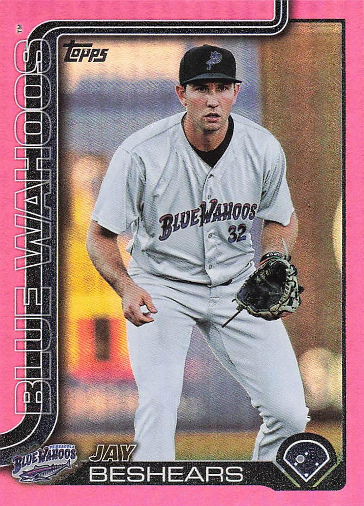 2025 Topps Pro Debut Baseball Fuchsia Foil 094/199 Jay Beshears #PD-135