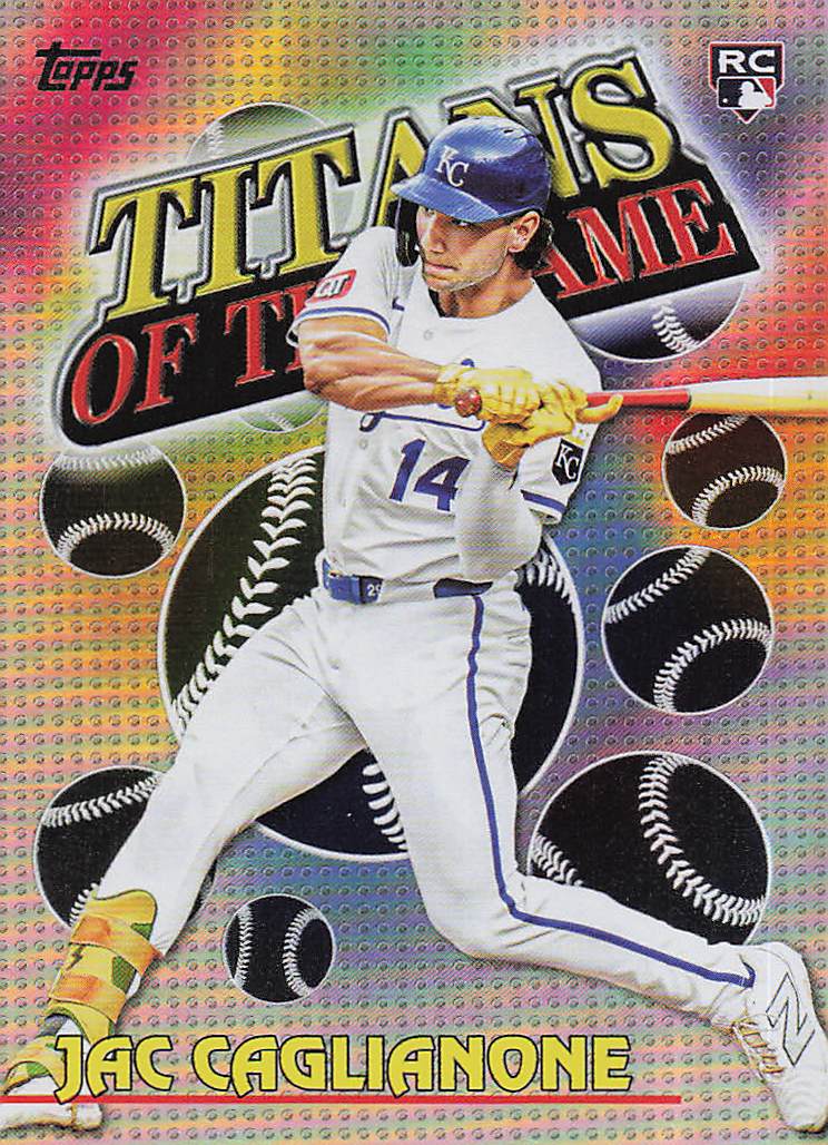 2026 Topps Baseball Titans of the Game Jac Caglianone #TOG-12