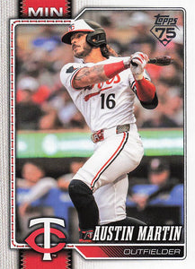 2026 Topps Baseball Austin Martin #416