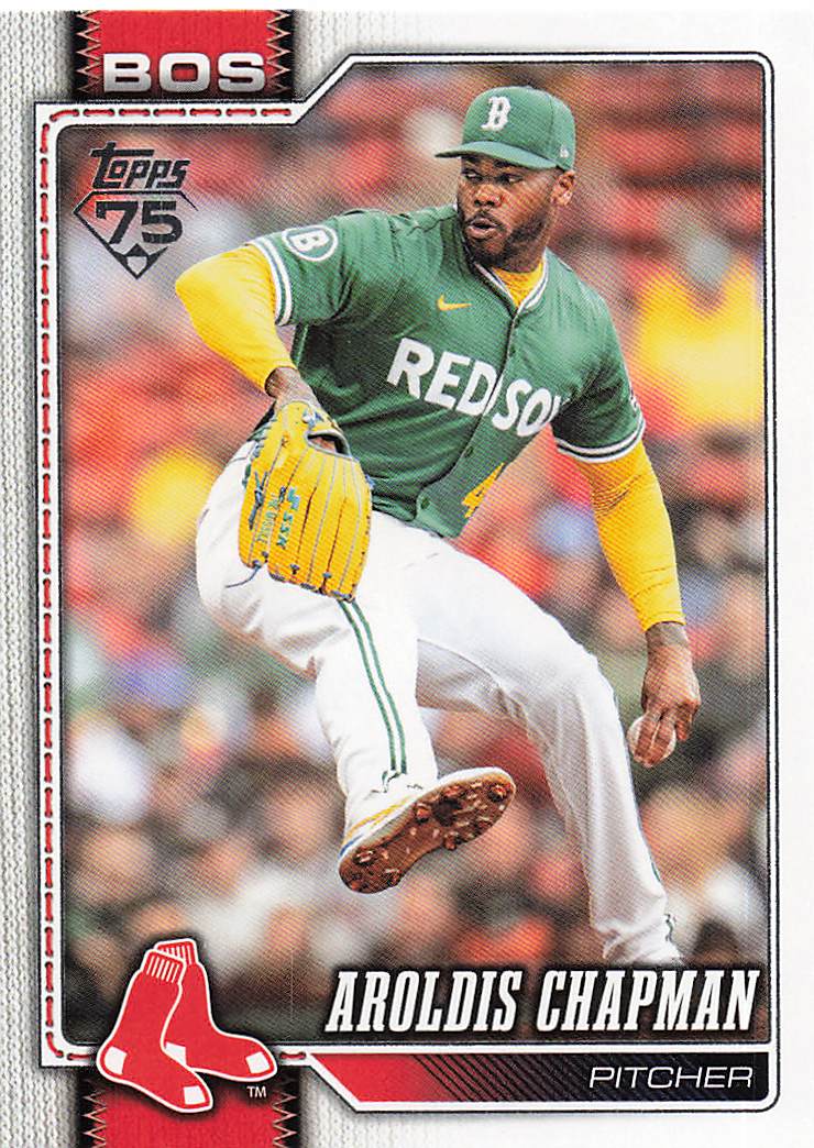 2026 Topps Baseball Aroldis Chapman #656