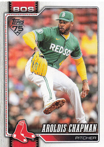 2026 Topps Baseball Aroldis Chapman #656