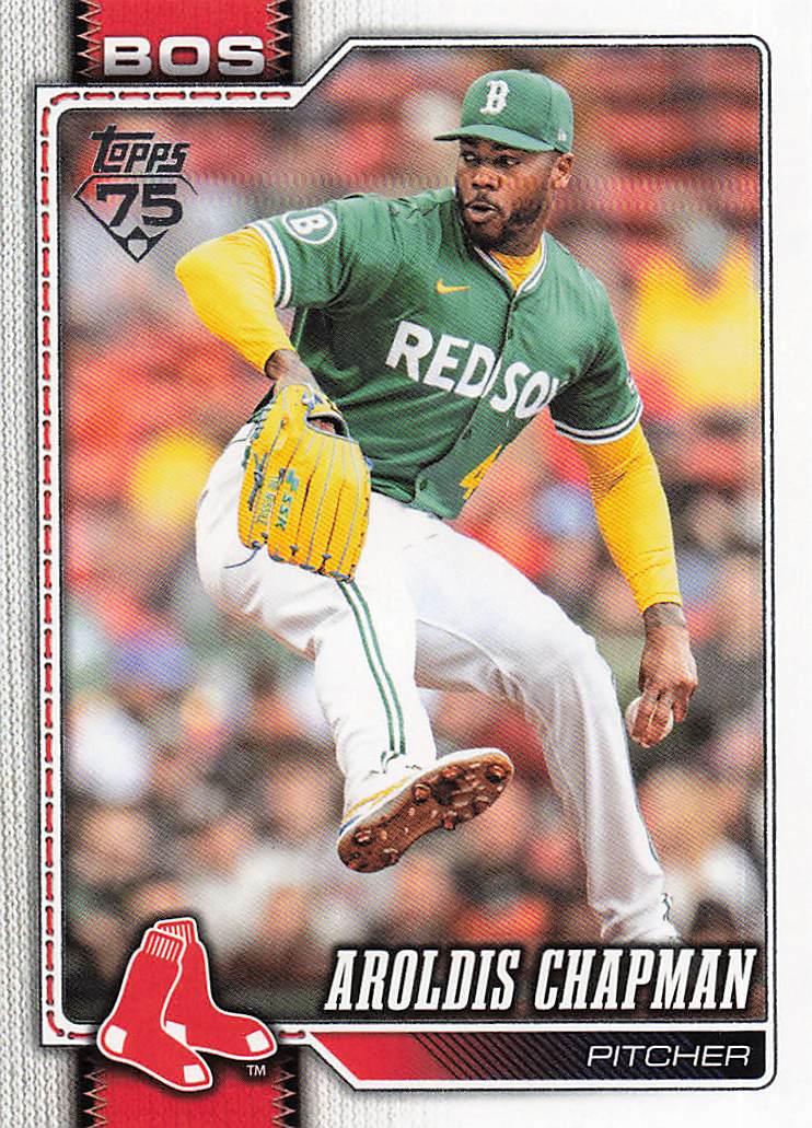 2026 Topps Baseball Aroldis Chapman #656