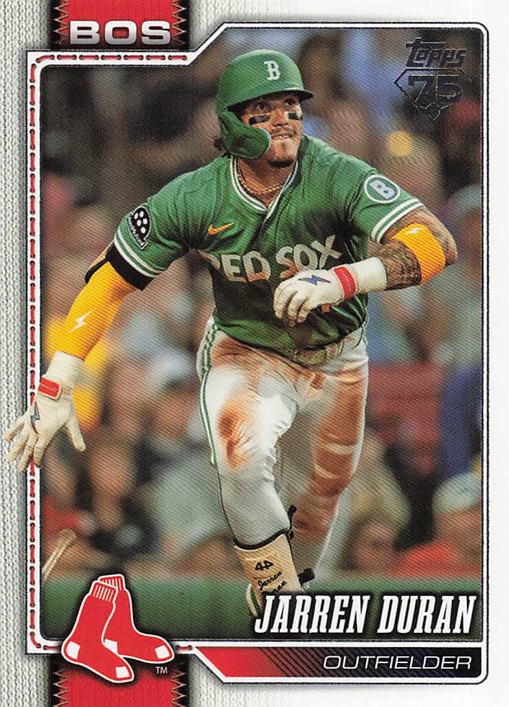 2026 Topps Baseball Jarren Duran #560