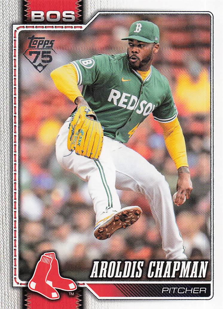 2026 Topps Baseball Aroldis Chapman #656