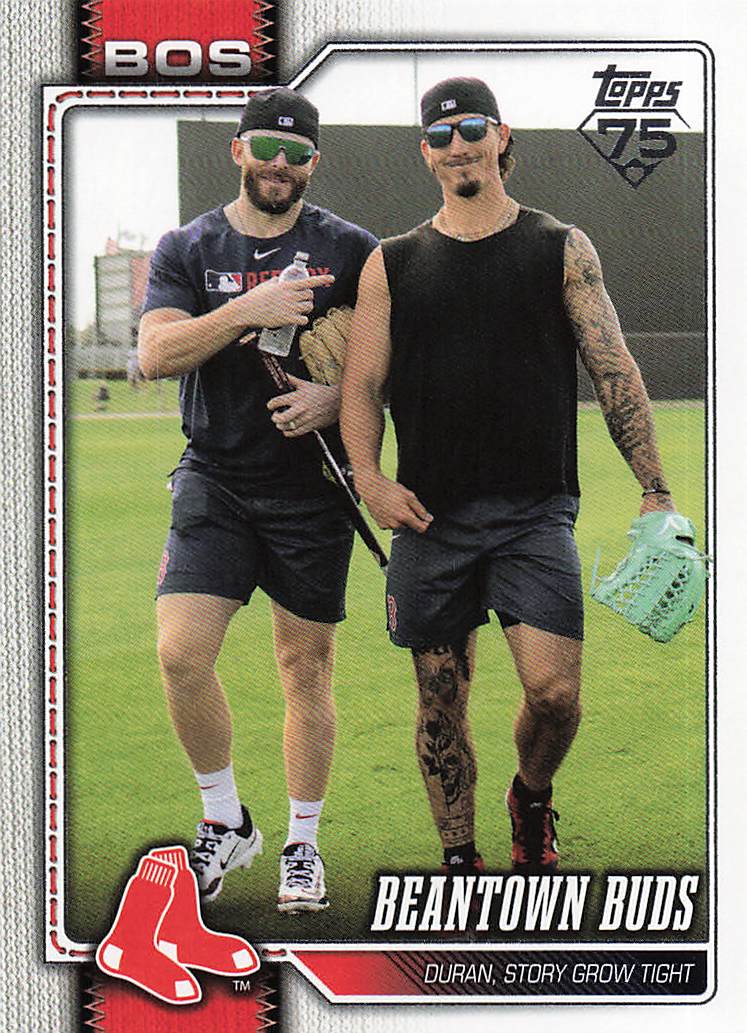 2026 Topps Baseball Beantown Buds (Jarren Duran / Trevor Story) #576