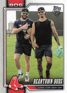 2026 Topps Baseball Beantown Buds (Jarren Duran / Trevor Story) #576