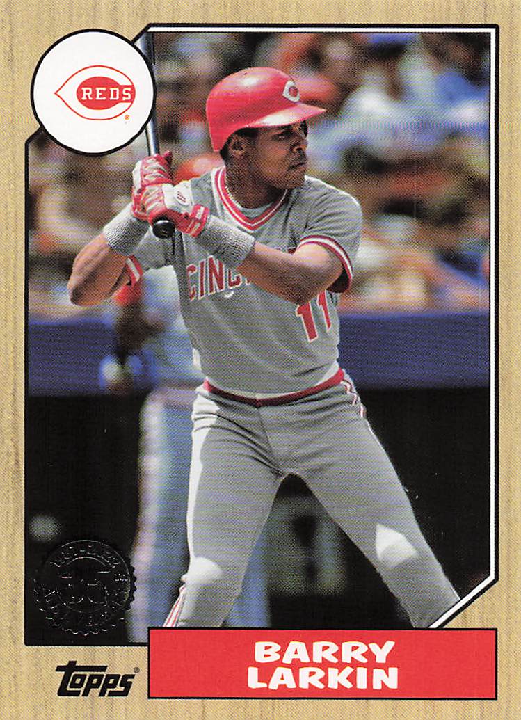 2022 Topps Baseball 1987 Topps Baseball Barry Larkin #T87-29