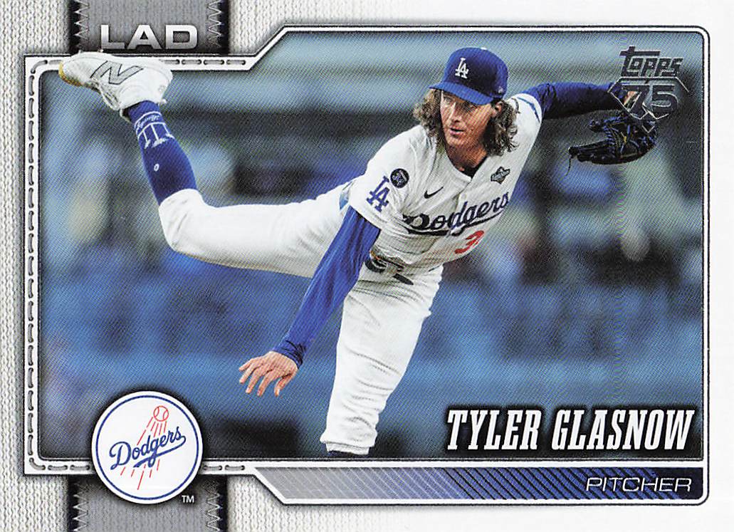 2026 Topps Baseball Tyler Glasnow #629