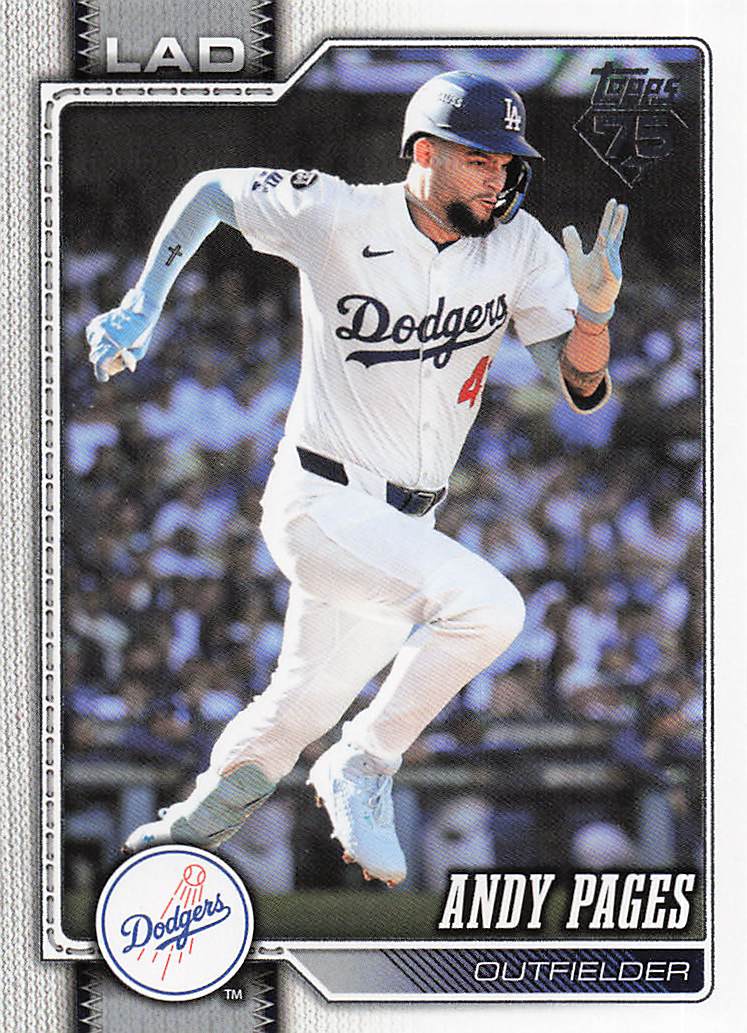 2026 Topps Baseball Andy Pages #414