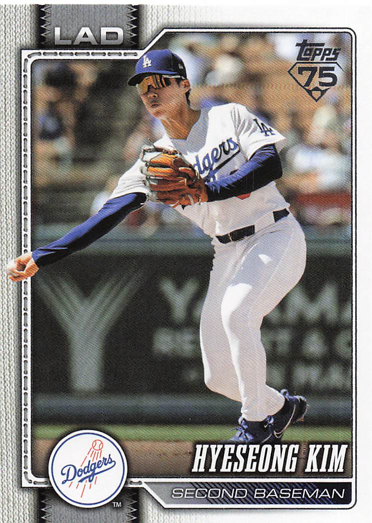 2026 Topps Baseball Hyeseong Kim #663