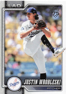 2026 Topps Baseball Justin Wrobleski #391