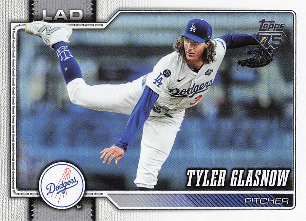 2026 Topps Baseball Tyler Glasnow #629