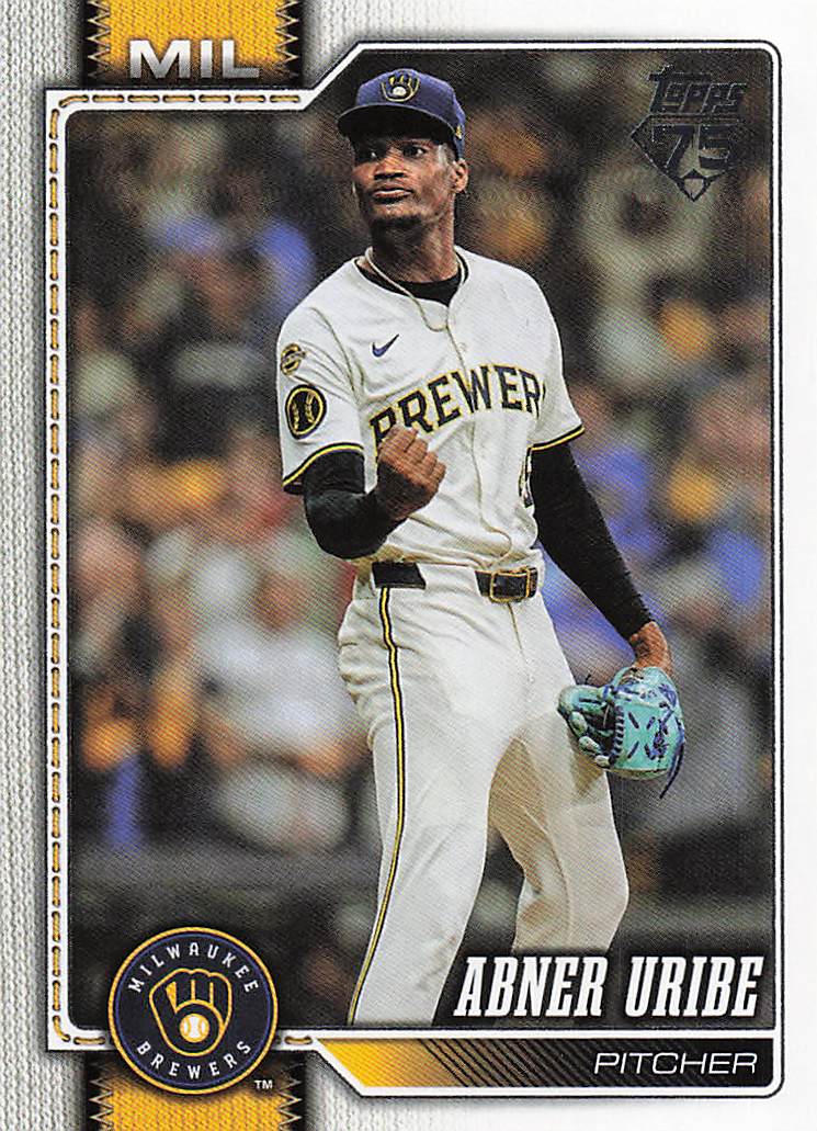 2026 Topps Baseball Abner Uribe #651