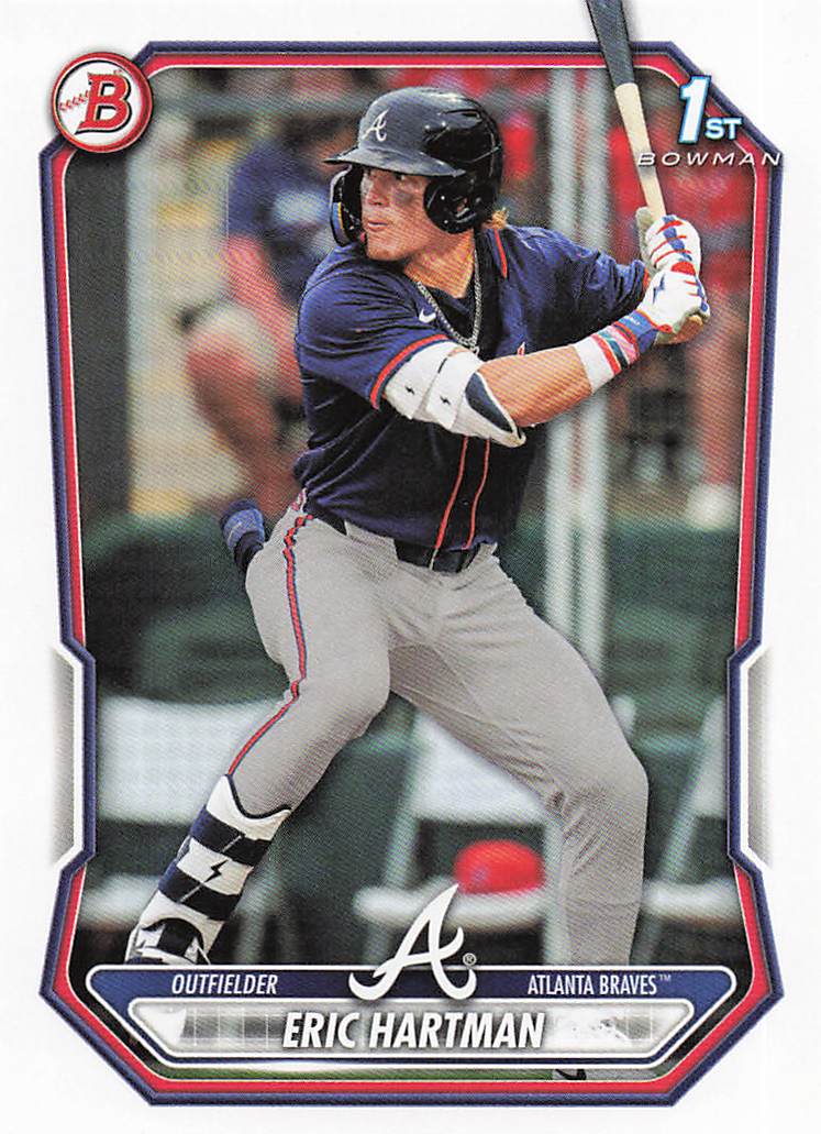 2026 Bowman Baseball Prospects Eric Hartman #BP-102