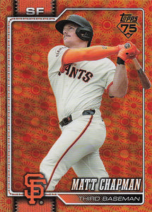 2026 Topps Baseball Holiday Matt Chapman #561